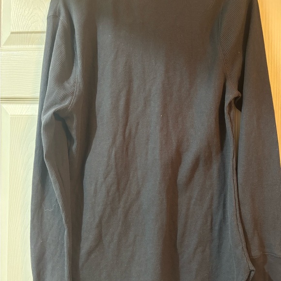 Dark Gray Long Sleeve 'Merry Everything' Top - Picture 2 of 3